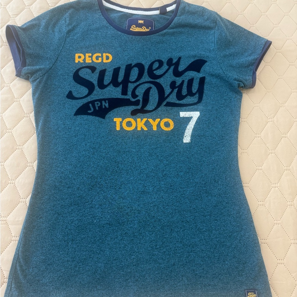 Superdry Blue Graphic Tee